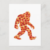 Carte Postale Pizza Bigfoot (Devant)