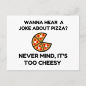 Carte Postale Pizza Joke (Devant)