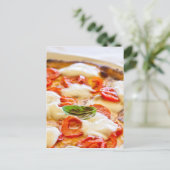 Carte Postale Pizza Margherita (Debout devant)