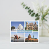 Carte Postale PK Karachi - Mazar e Quaid - Mohatta Palace - (Debout devant)