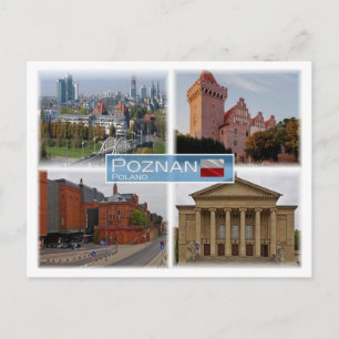 Carte Postale PL Pologne - Poznan -
