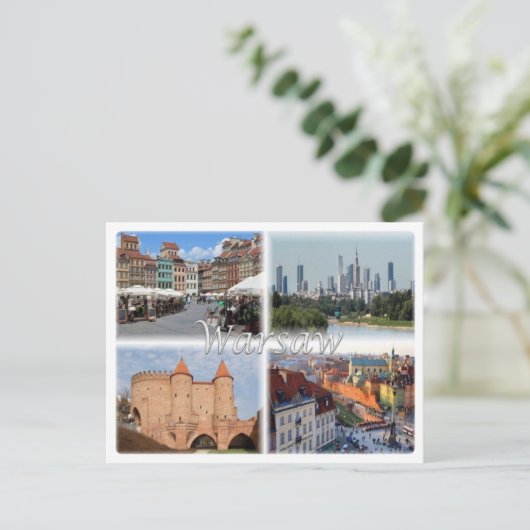 Carte Postale PL Pologne - Varsovie Varsovie Varsovie - (Debout devant)