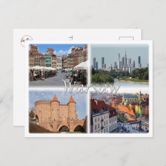 Carte Postale PL Pologne - Varsovie Varsovie Varsovie - (Devant / Derrière)