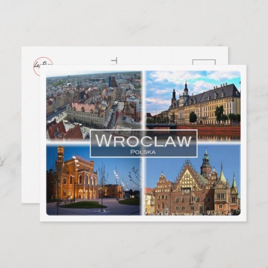 Carte Postale PL Pologne - Wroclaw - (Devant / Derrière)