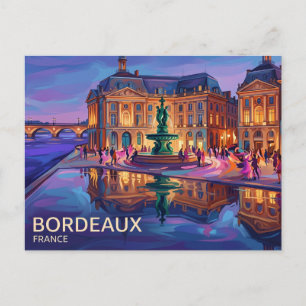 Carte Postale Place de la Bourse France