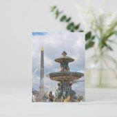 Carte Postale Place de la Concorde, Paris (Debout devant)