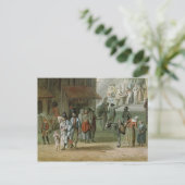 Carte Postale Place de l'Apport-Paris devant (Debout devant)