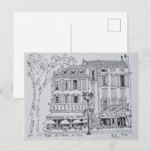 Carte Postale Place de L'Hôtel de Ville | Aix en Provence (Devant / Derrière)