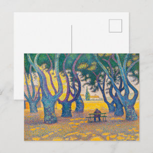 Carte Postale Place des Lices, St. Tropez Paul Signac