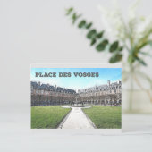 Carte Postale Place des Vosges (Debout devant)