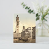 Carte Postale Place du marché, Augsburg, Bavière, Allemagne (Debout devant)