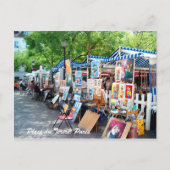 Carte Postale Place du Tertre, Paris (Devant)