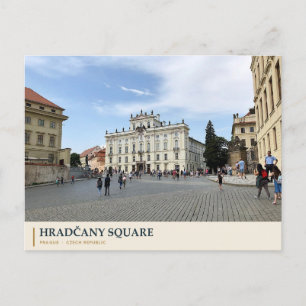 Carte Postale Place Hradčany à Prague