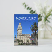 Carte Postale place montevideo d'uruguay (Debout devant)