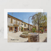 Carte Postale place postale de valldemossa en la isla de Mallorc (Devant / Derrière)