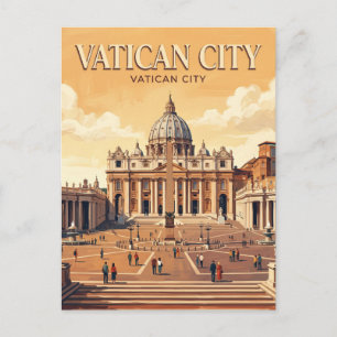 Carte Postale Place Saint-Pierre Vatican