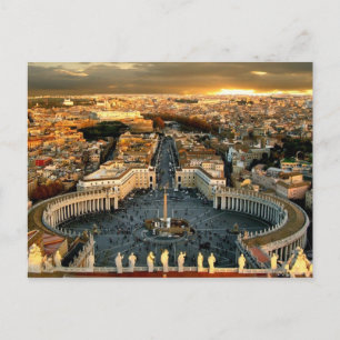 Carte Postale Place Saint-Pierre Vatican