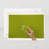 Carte Postale Placebo a puzzle piece (Devant / Derrière)