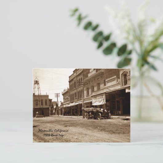 Carte Postale Placerville (Debout devant)