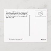 Carte Postale Placerville CA 1908 (Dos)