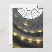 Carte Postale Plafond architectural de Rome (Devant / Derrière)