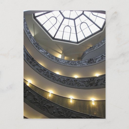 Carte Postale Plafond architectural de Rome (Devant)