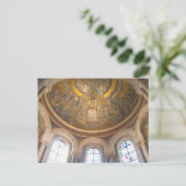 Carte Postale Plafond mosaïque de la basilique du Sacré-Coeur (Debout devant)