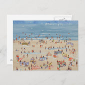 Carte Postale Plage (Devant / Derrière)