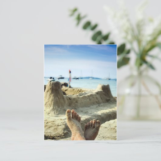 Carte Postale Plage (Debout devant)