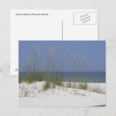 Carte Postale Plage (Devant / Derrière)