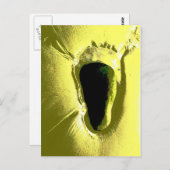 CARTE POSTALE PLAGE (Devant / Derrière)