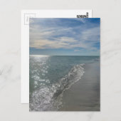 Carte Postale Plage (Devant / Derrière)