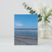 CARTE POSTALE PLAGE (Debout devant)