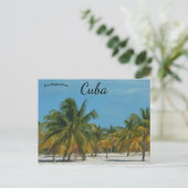 Carte Postale Plage à Cuba (Debout devant)