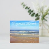 Carte Postale Plage à Daytona Beach, Floride (Debout devant)