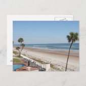 Carte Postale Plage à Gulf Shores Alabama (Devant / Derrière)