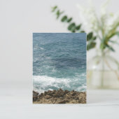 Carte Postale Plage à l'océan (Debout devant)