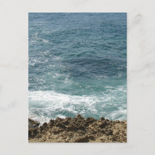 Carte Postale Plage à l'océan (Devant)