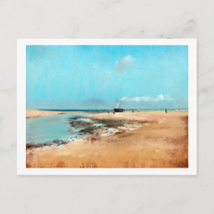 Carte Postale Plage à Low Tide (Bouche de la rivière), Edgar Deg