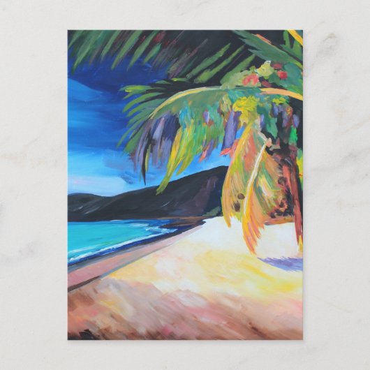 Carte Postale Plage à Magen's Bay St Thomas Îles Vierges américa (Devant)