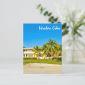 Carte Postale Plage à Vardero, Cuba (Debout devant)