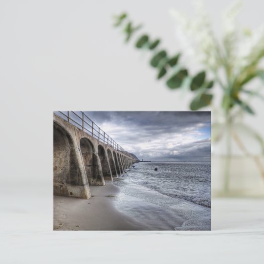 Carte postale Plage Arches (Debout devant)