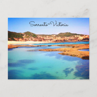 Carte Postale Plage arrière de Sorrento, Victoria, Australie
