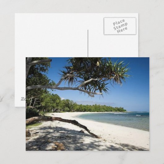 Carte Postale Plage australienne (Devant / Derrière)