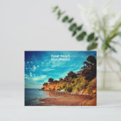 Carte Postale Plage aux fossiles, Beaumaris (Debout devant)