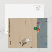 Carte Postale Plage Birdie (Devant / Derrière)
