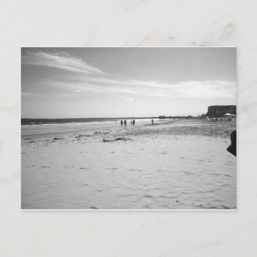 Carte Postale Plage Black & White Old Orchard (Devant)