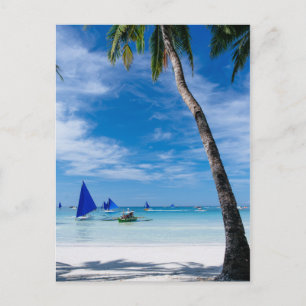 Carte Postale Plage Blanche   Boracay, Philippines
