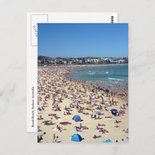 Carte Postale plage bondi (Devant / Derrière)