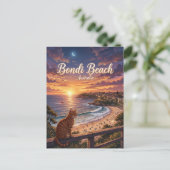 Carte Postale Plage Bondi Australie (Debout devant)